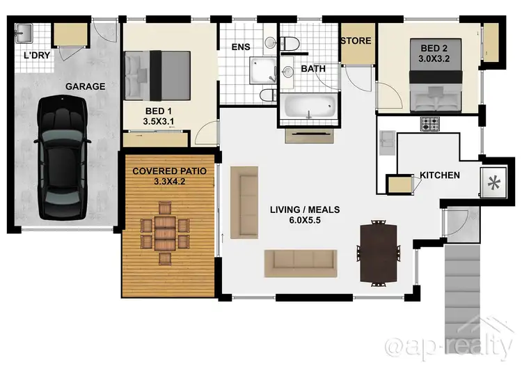 Floorplan of Homely house listing, 28 Elmwood Circuit, Springfield Lakes QLD 4300