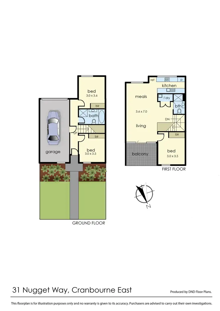 Floorplan of Homely house listing, 31 Nugget Way, Cranbourne East VIC 3977