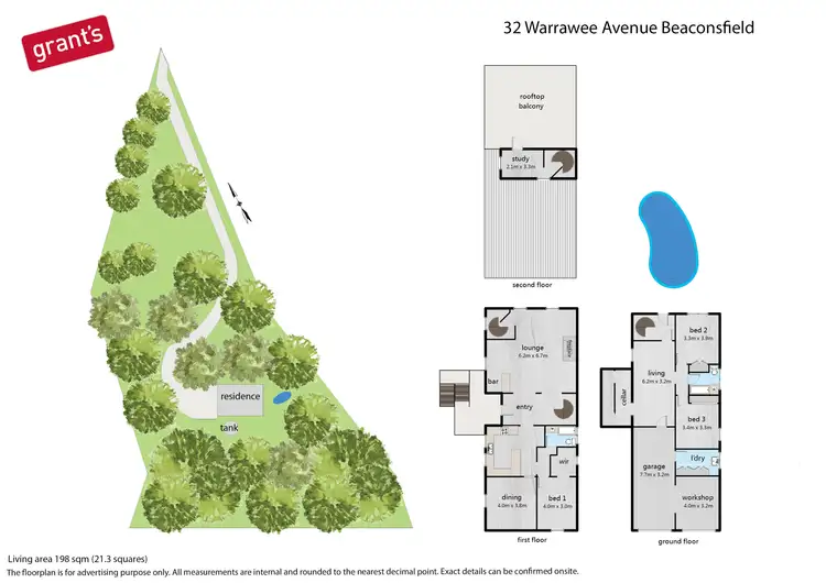 Floorplan of Homely other listing, 32 Warrawee Avenue, Beaconsfield VIC 3807