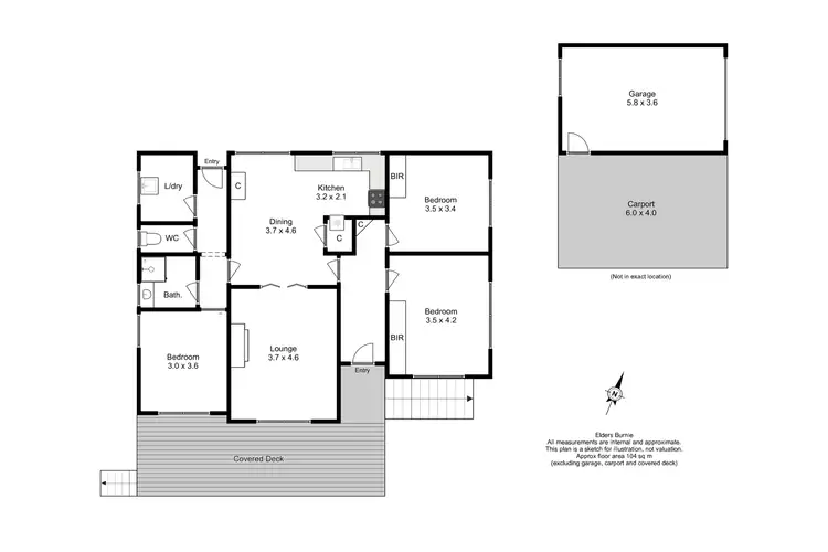 Floorplan of Homely house listing, 19 Wattle Avenue, Emu Heights TAS 7320