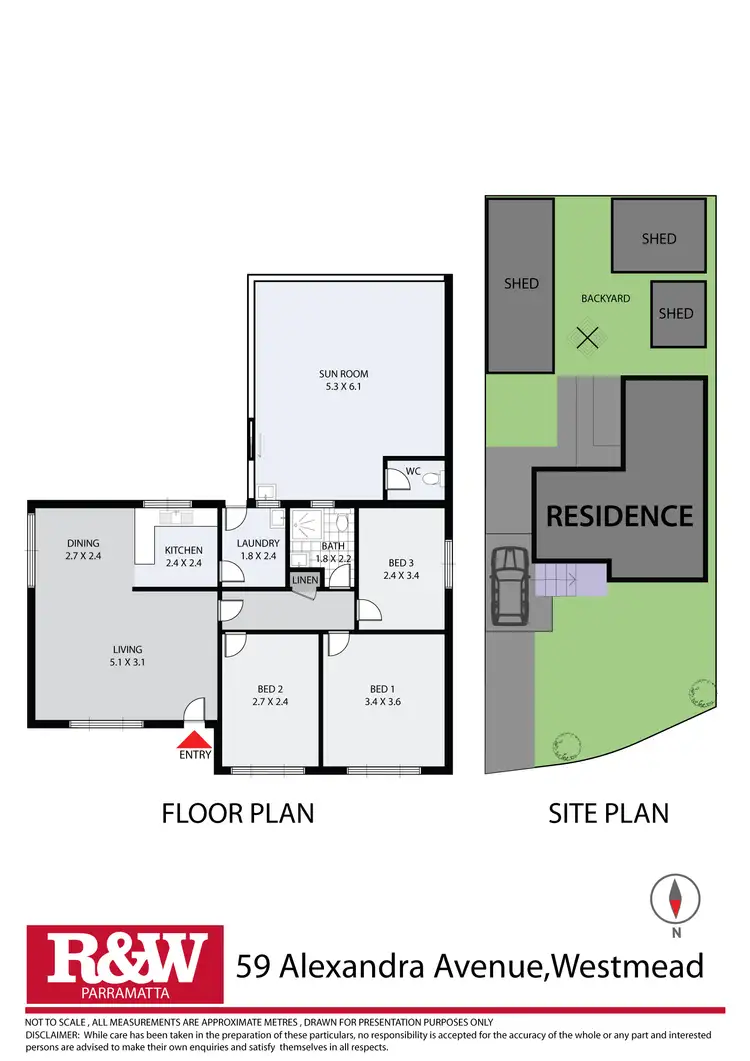 Floorplan of Homely house listing, 59 Alexandra Ave, Westmead NSW 2145