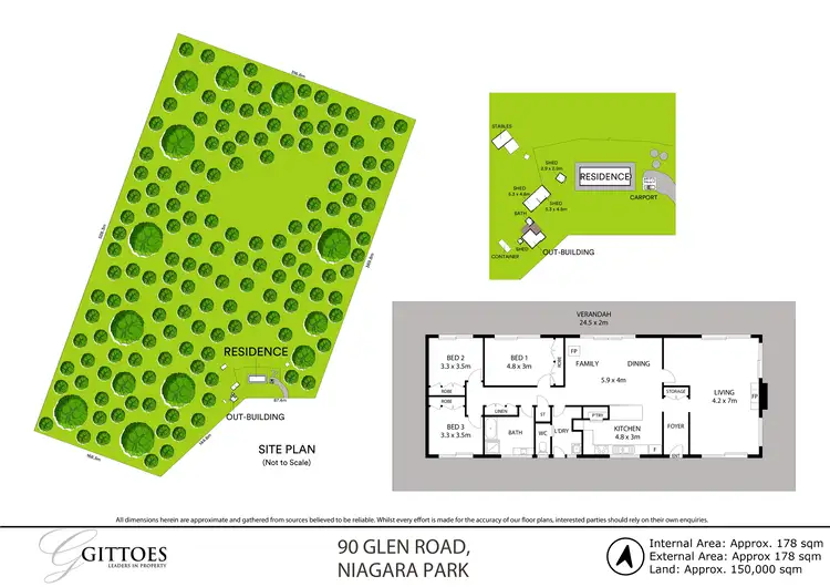Floorplan of Homely rural property listing, 90 Glen Road, Niagara Park NSW 2250
