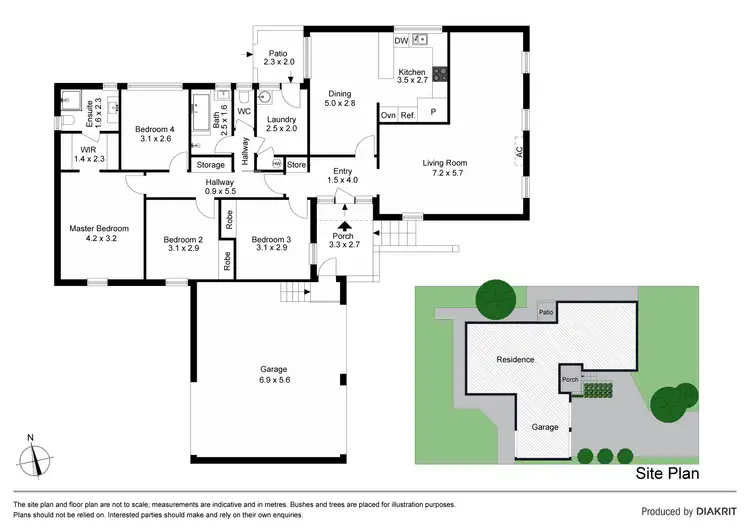 Floorplan of Homely house listing, 2 Fulwood Place, Mulgrave VIC 3170