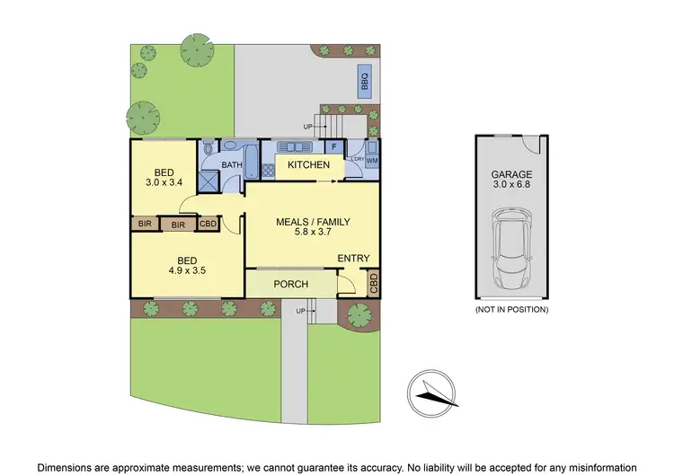 Floorplan of Homely unit listing, 5/14 Lording Street, Ferntree Gully VIC 3156