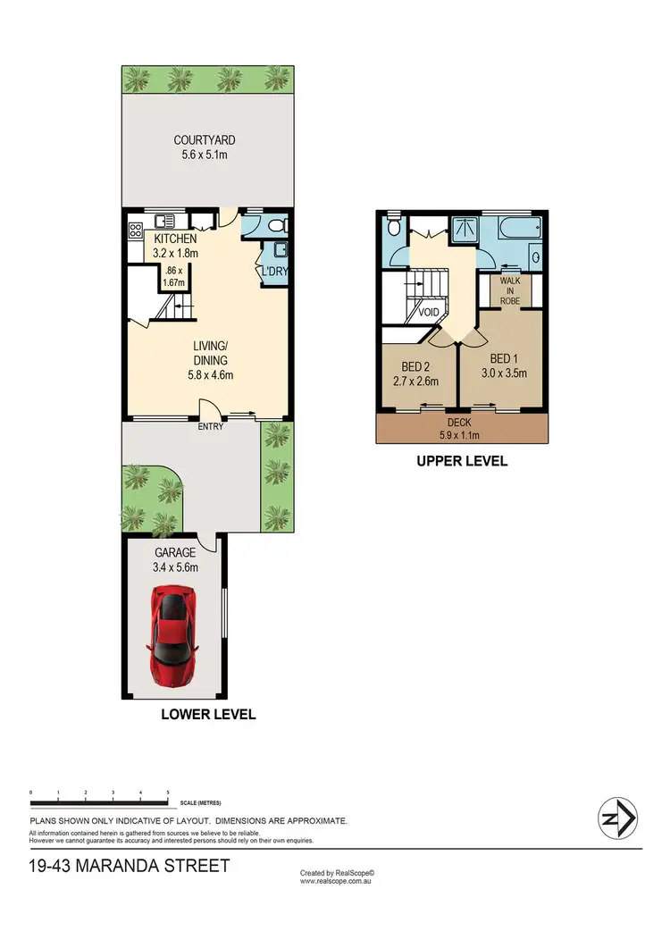 Floorplan of Homely house listing, 19/43 MARANDA STREET, Shailer Park QLD 4128