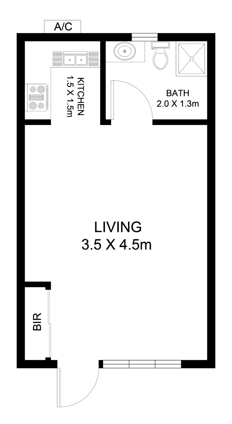 Floorplan of Homely unit listing, 2 Units/132 Conyngham Street, Glenunga SA 5064
