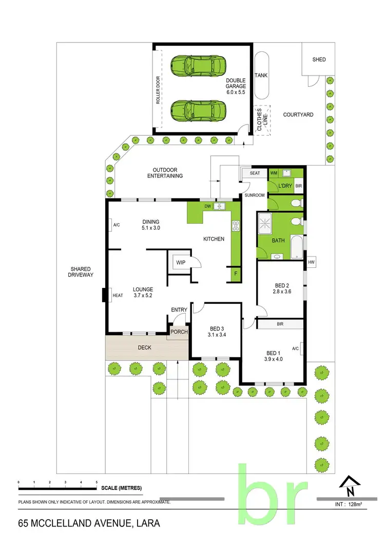 Floorplan of Homely house listing, 1/65 McClelland Avenue, Lara VIC 3212