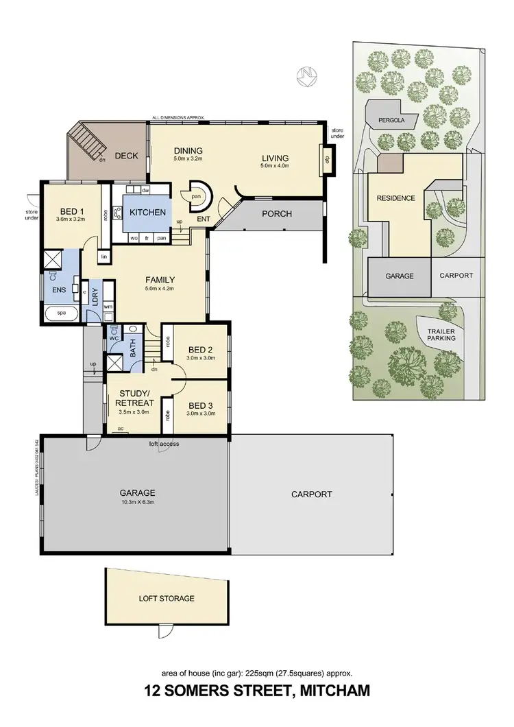 Floorplan of Homely house listing, 12 Somers Street, Mitcham VIC 3132