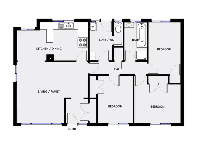 Floorplan of Homely house listing, 18 Archer Street, Dickson ACT 2602