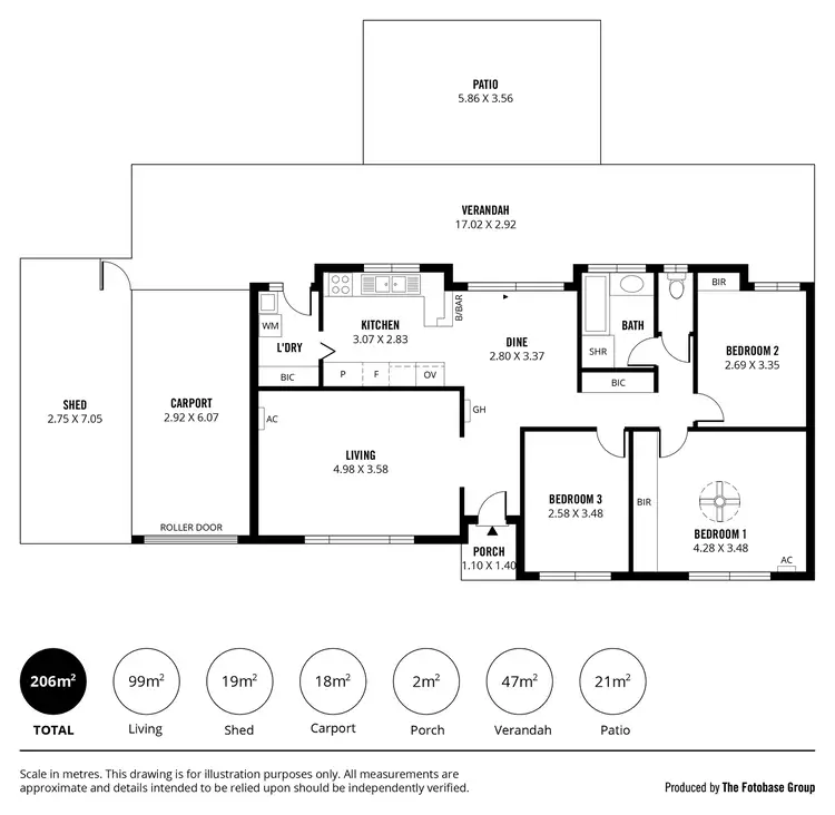 Floorplan of Homely house listing, 32 Cumberland Crescent, Huntfield Heights SA 5163