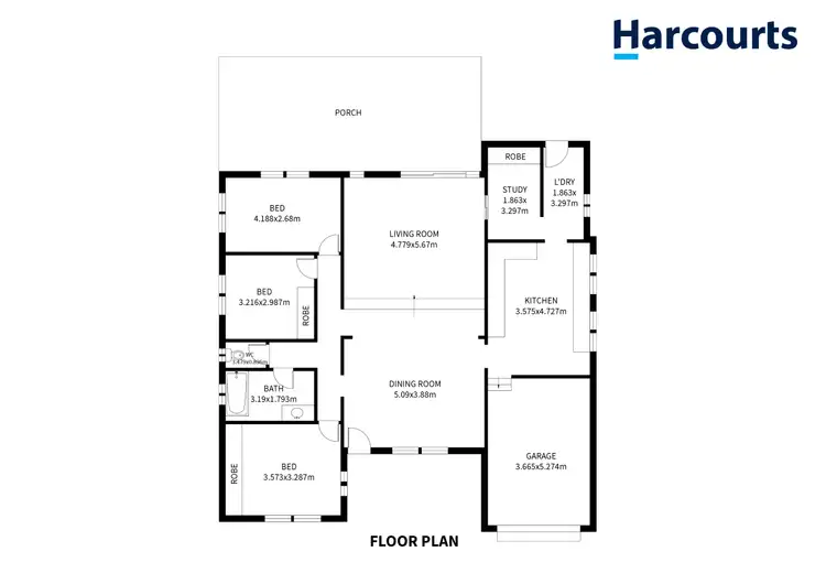 Floorplan of Homely house listing, 47 Marlborough Street, Ooralea QLD 4740