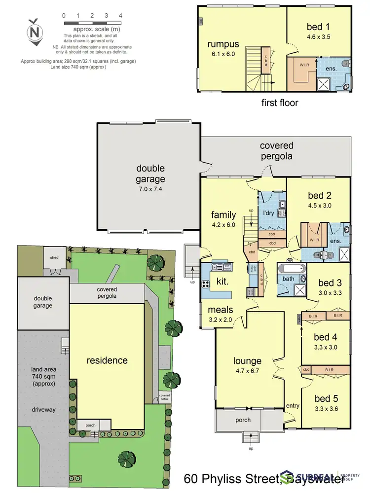 Floorplan of Homely house listing, 60 Phyllis Street, Bayswater VIC 3153