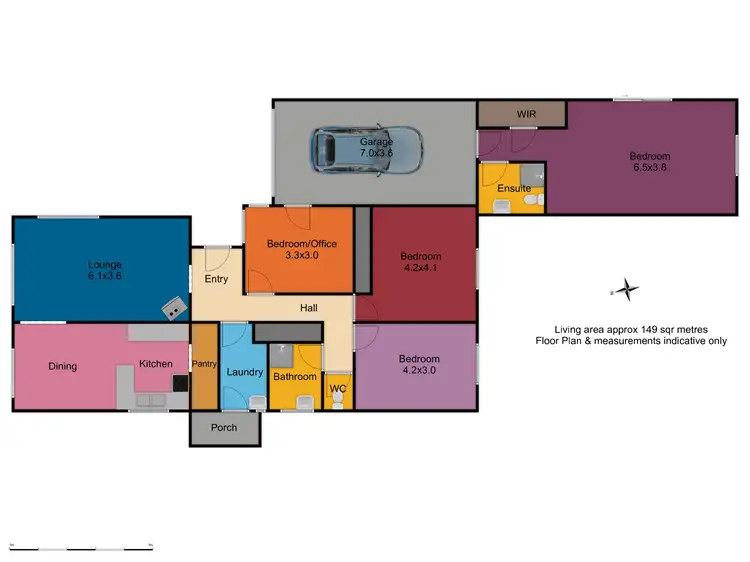 Floorplan of Homely house listing, 94 Matthews Avenue, Orange NSW 2800