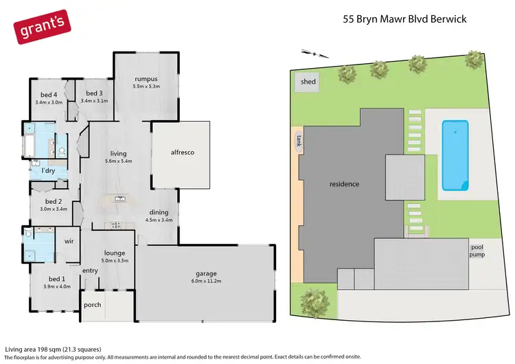 Floorplan of Homely house listing, 55 Bryn Mawr Boulevard, Berwick VIC 3806