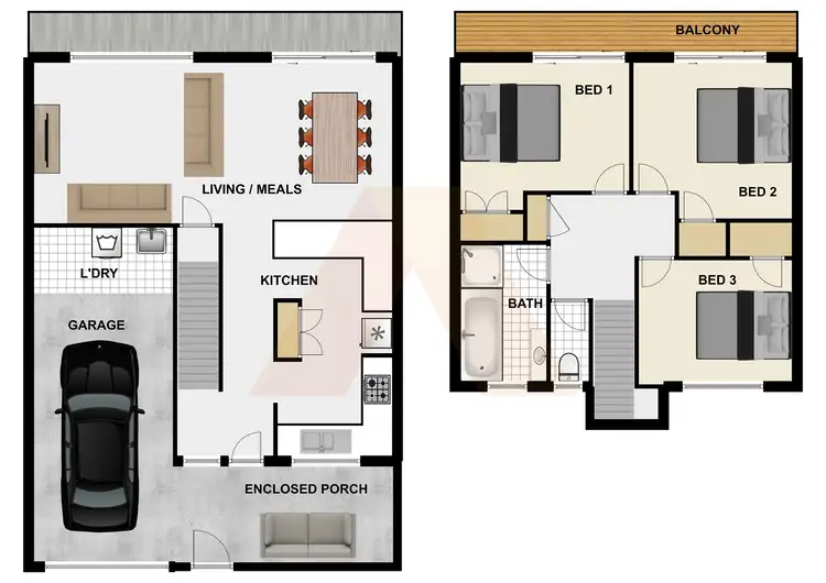 Floorplan of Homely house listing, 17/2 College Street, Loganlea QLD 4131