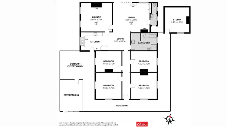 Floorplan of Homely rural property listing, 664 Alexandrina Road, Strathalbyn SA 5255