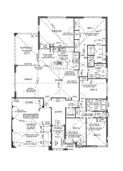 Floorplan of Homely house listing, 5 Mildura Way, Harrisdale WA 6112