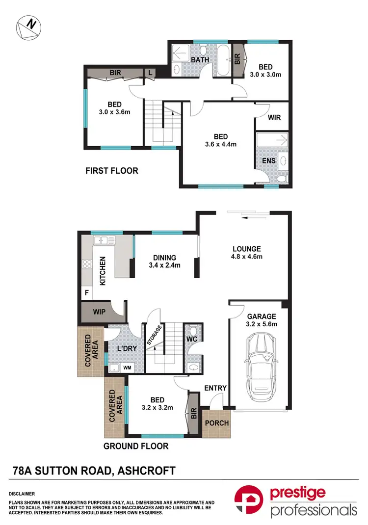 Floorplan of Homely house listing, 78A Sutton Road, Ashcroft NSW 2168