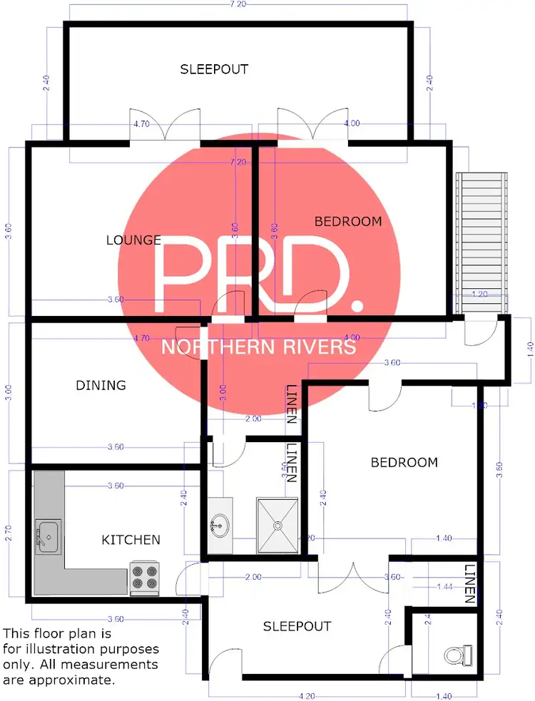 Floorplan of Homely house listing, 126 Ballina Road, Lismore NSW 2480