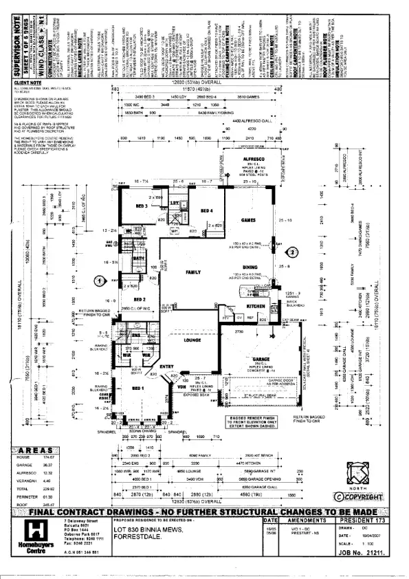 Floorplan of Homely house listing, 7 Binnia Mews, Harrisdale WA 6112