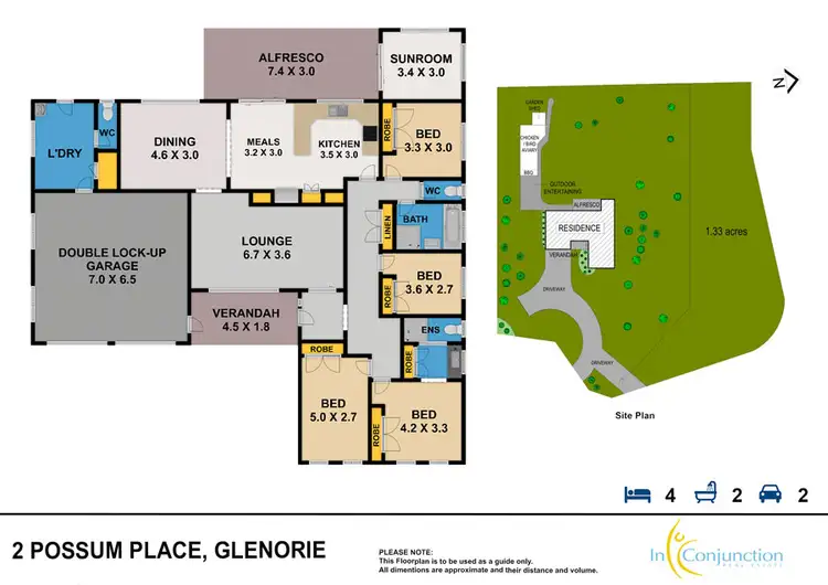 Floorplan of Homely house listing, 2 Possum Place, Glenorie NSW 2157