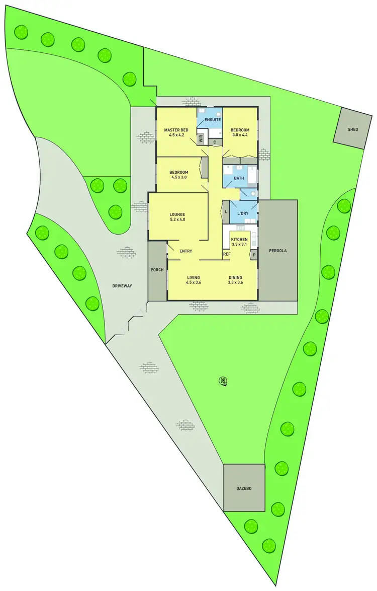Floorplan of Homely house listing, 19 Lancaster Court, Greenvale VIC 3059