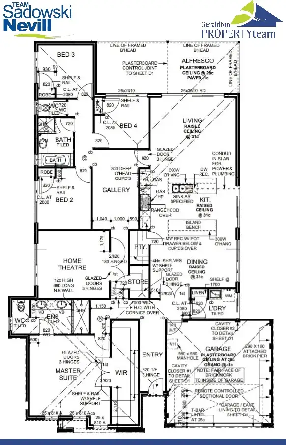 Floorplan of Homely house listing, 18 Basile Court, Wandina WA 6530