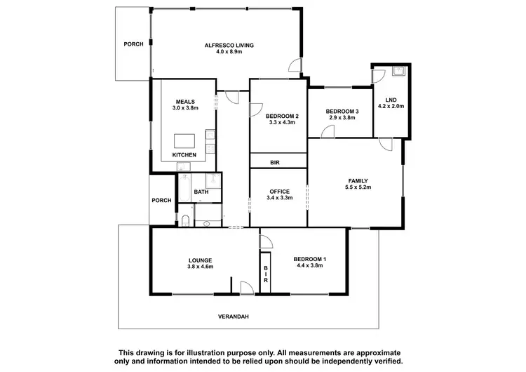 Floorplan of Homely house listing, 14 - 18 O'Dea Road, Suttontown SA 5291