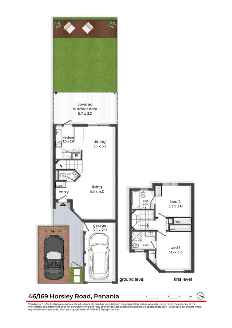 Floorplan of Homely house listing, 46/169 Horsley Road, Panania NSW 2213