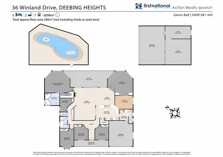 Floorplan of Homely house listing, 36 Winland Drive, Deebing Heights QLD 4306