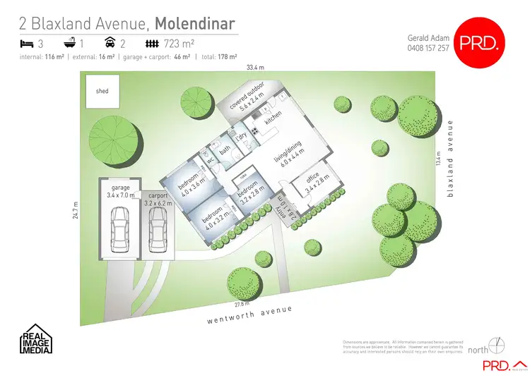 Floorplan of Homely house listing, 2 Blaxland Avenue, Molendinar QLD 4214