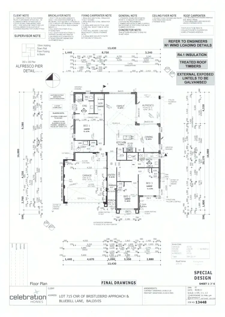 Floorplan of Homely house listing, 53 Bristlebird Approach, Baldivis WA 6171