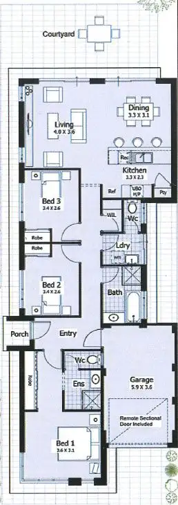 Floorplan of Homely house listing, 31 Abington Avenue, Baldivis WA 6171
