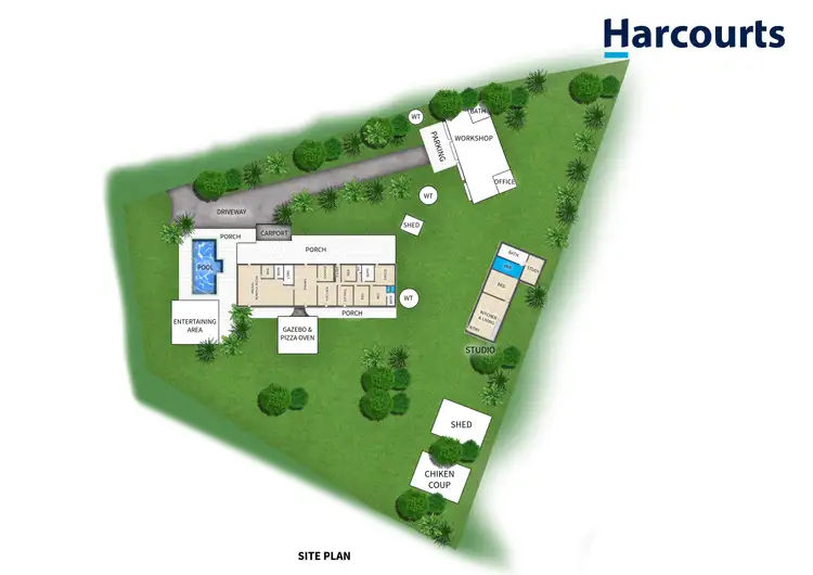 Floorplan of Homely house listing, 18 Rocky Waterholes-Wollingford Road, Greenmount QLD 4751