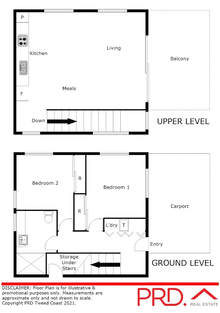 Floorplan of Homely townhouse listing, 37/614-618 Casuarina Way, Casuarina NSW 2487