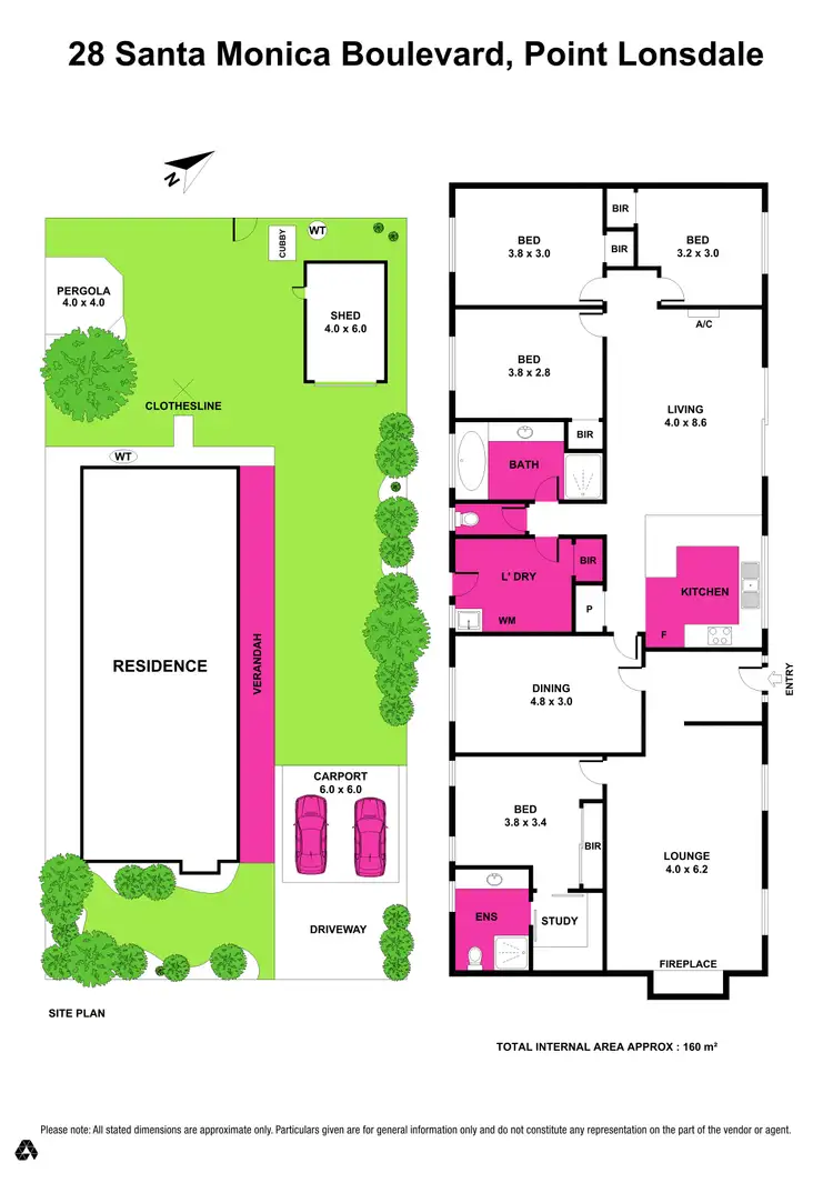 Floorplan of Homely house listing, 28 Santa Monica Boulevard, Point Lonsdale VIC 3225