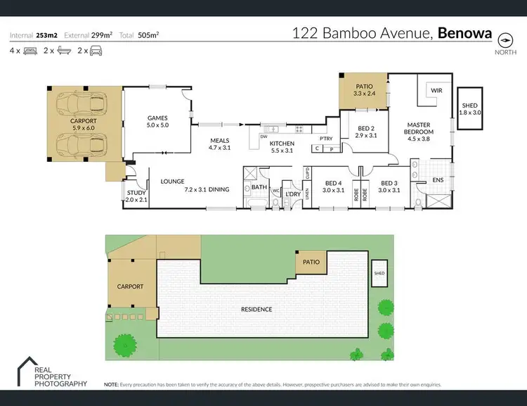 Floorplan of Homely house listing, 122 Bamboo Avenue, Benowa QLD 4217