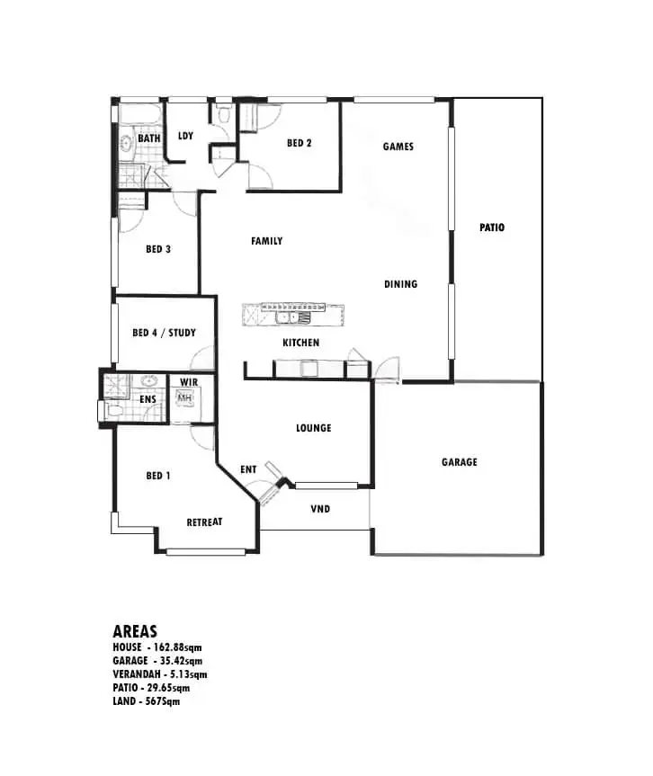 Floorplan of Homely house listing, 21 Stame Turn, Baldivis WA 6171