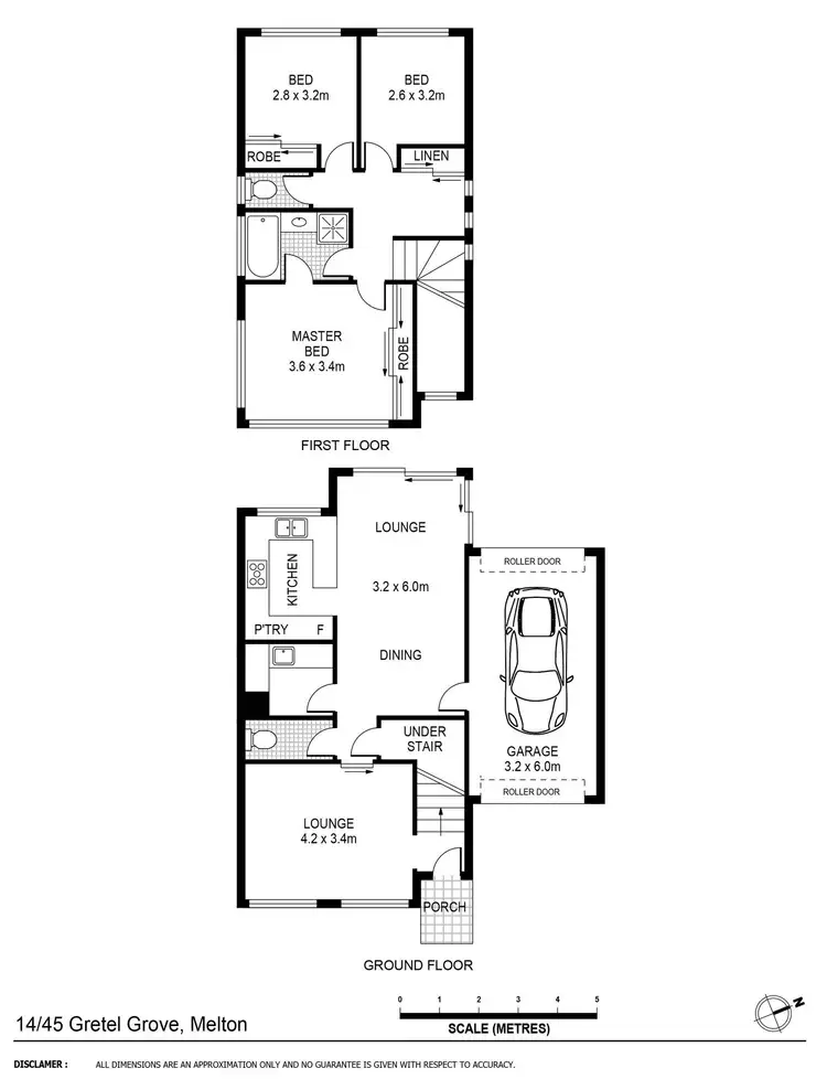 Floorplan of Homely house listing, 14/41-45 Gretel Grove, Melton VIC 3337