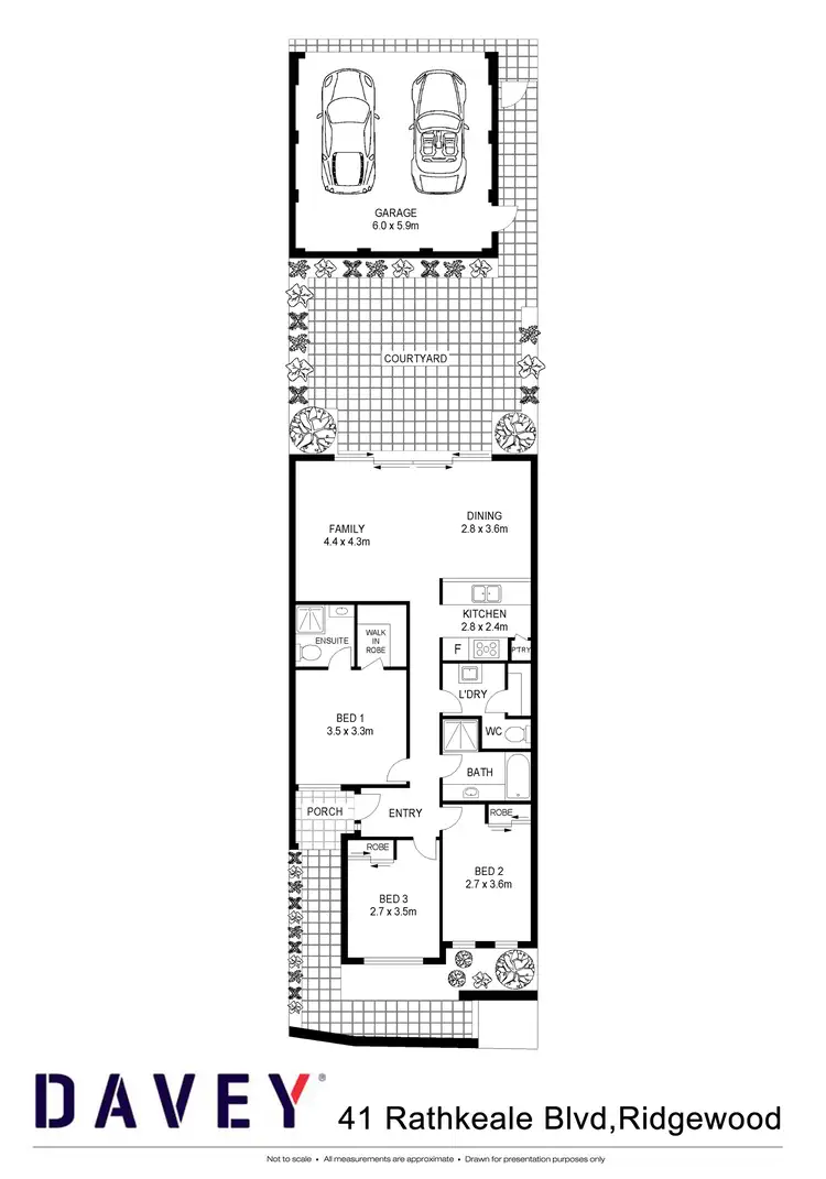 Floorplan of Homely house listing, 41 Rathkeale Boulevard, Ridgewood WA 6030