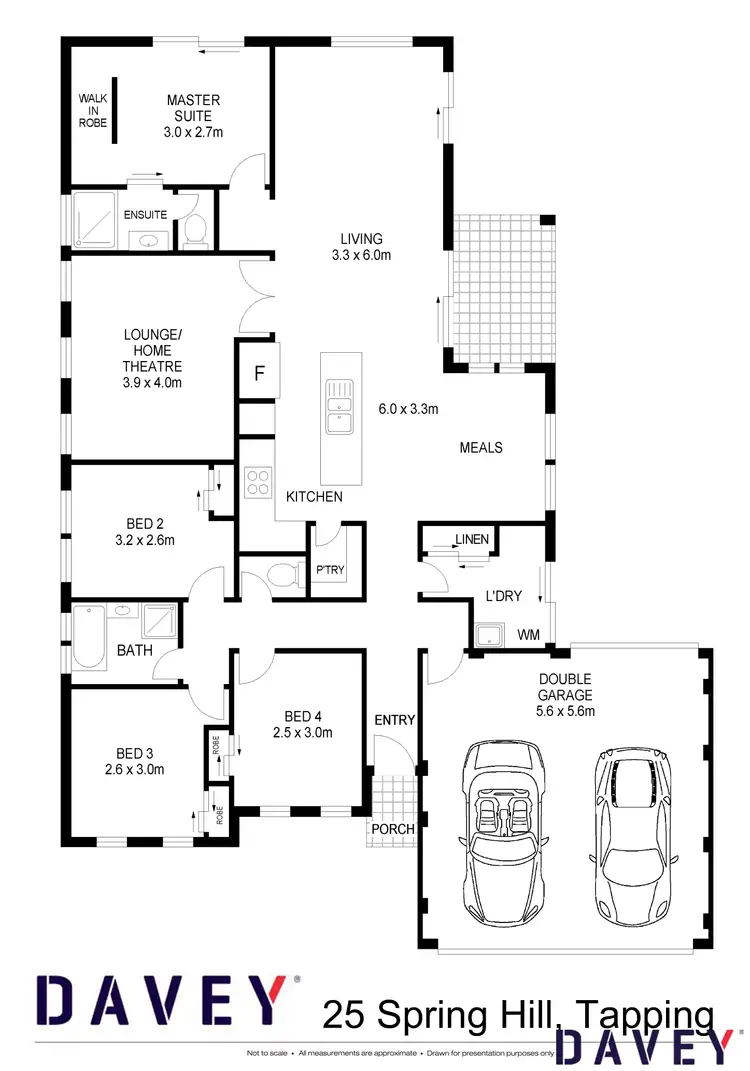 Floorplan of Homely house listing, 25 Spring Hill, Tapping WA 6065