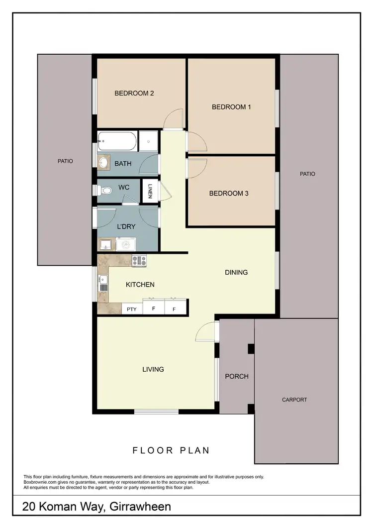 Floorplan of Homely house listing, Address available on request