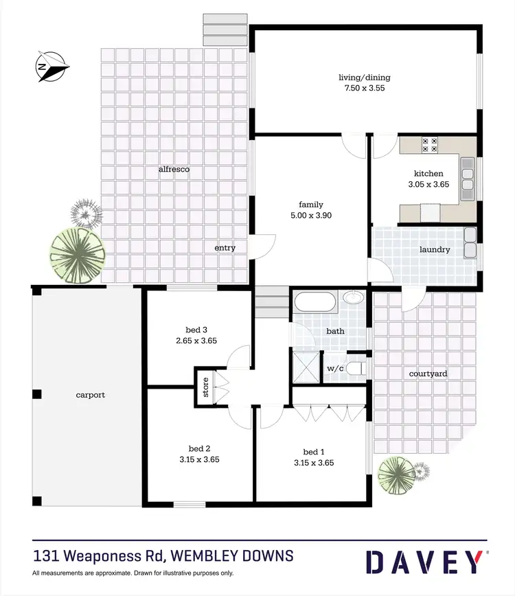 Floorplan of Homely house listing, 131 Weaponess Rd, Wembley Downs WA 6019