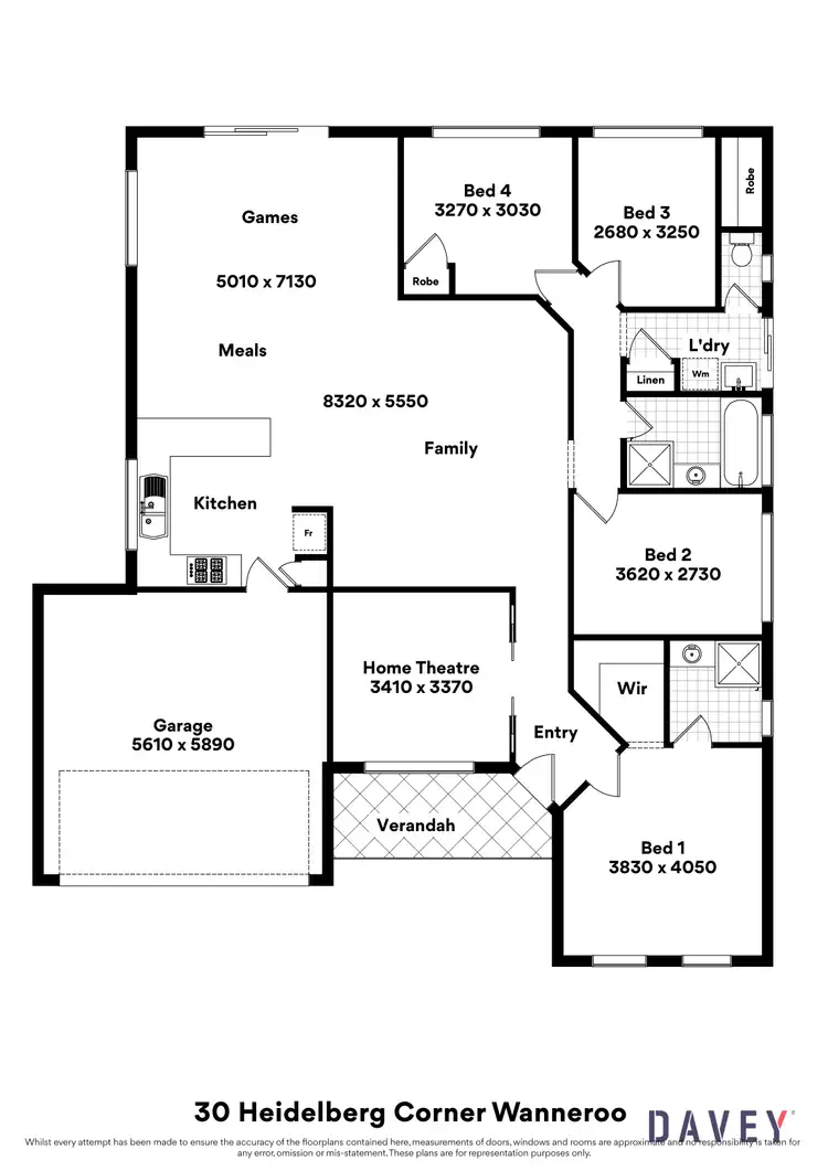Floorplan of Homely house listing, 30 Heidelberg Corner, Wanneroo WA 6065
