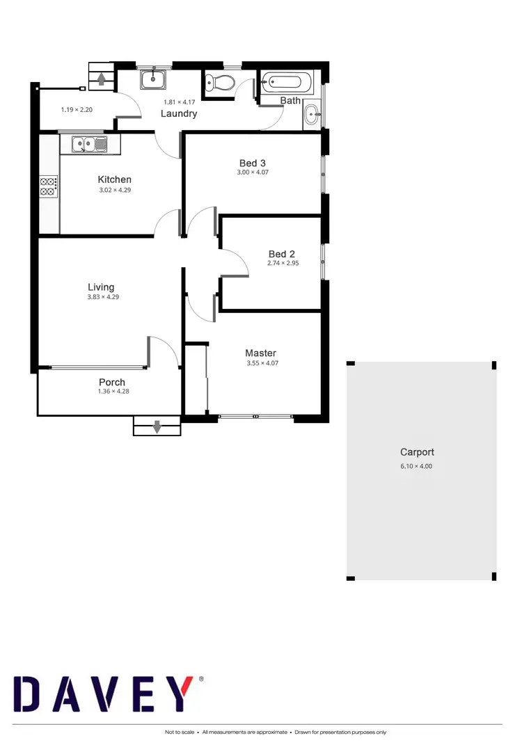 Floorplan of Homely house listing, 40B Morgan Way, Girrawheen WA 6064