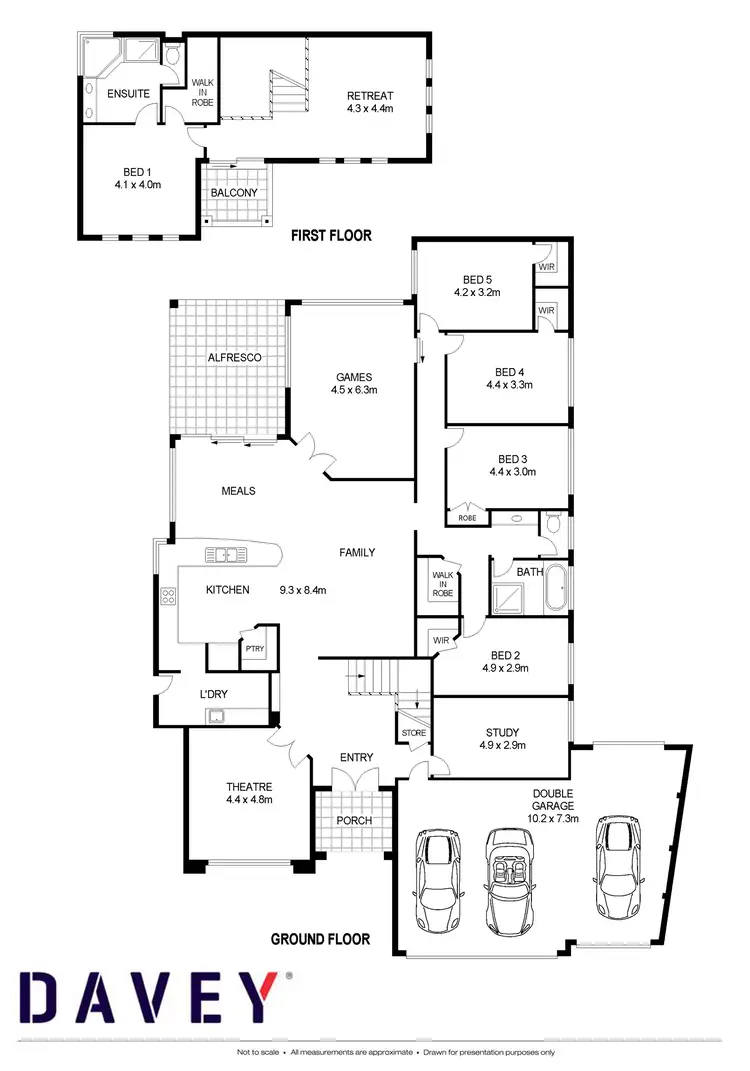 Floorplan of Homely house listing, 5 Pardalote Way, Tapping WA 6065
