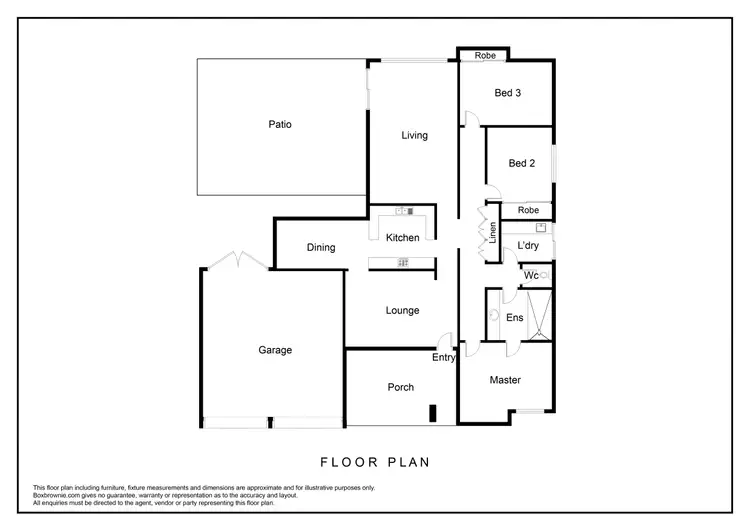 Floorplan of Homely house listing, 21 Bonneville Way, Joondalup WA 6027