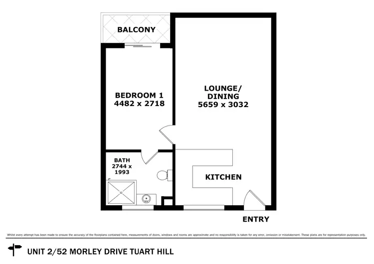 Floorplan of Homely unit listing, 7/52 Morley Drive, Tuart Hill WA 6060