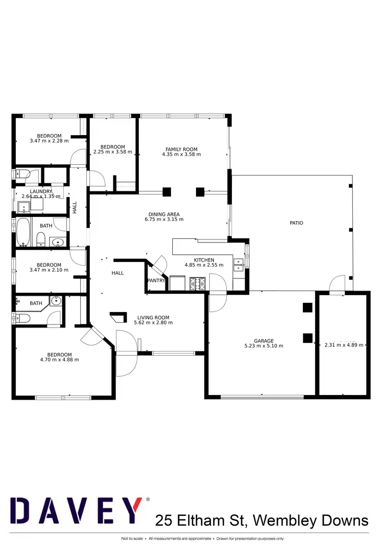 Floorplan of Homely house listing, 25 Eltham Street, Wembley Downs WA 6019