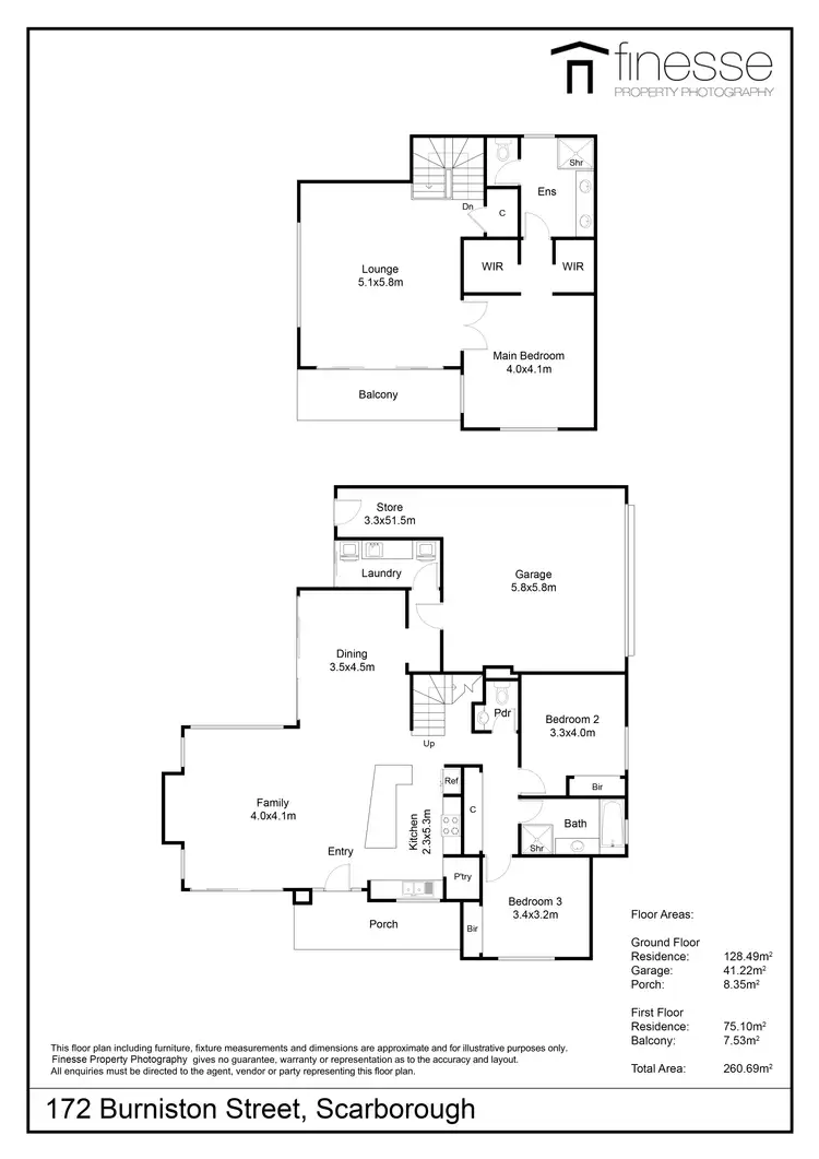 Floorplan of Homely house listing, 172 Burniston Street, Scarborough WA 6019